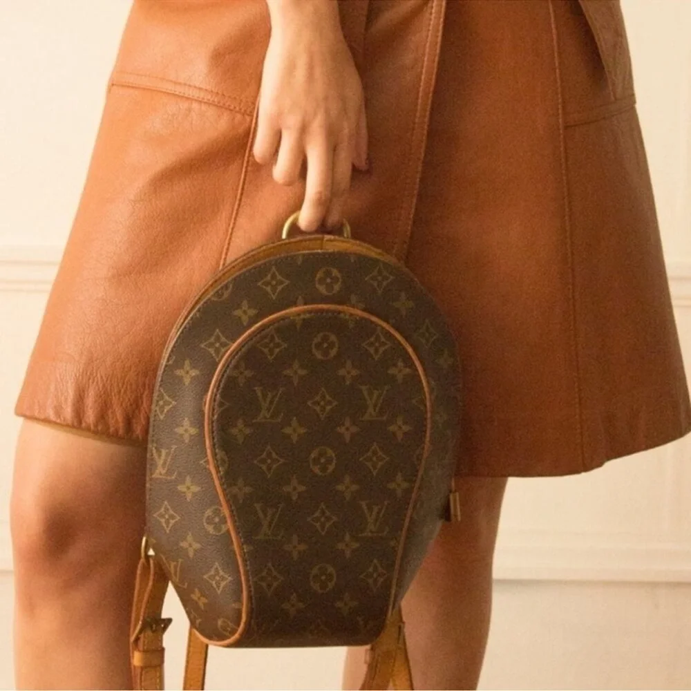 LOUIS VUITTON Monogram Ellipse Sac A Dos Shoulder Bag backpack